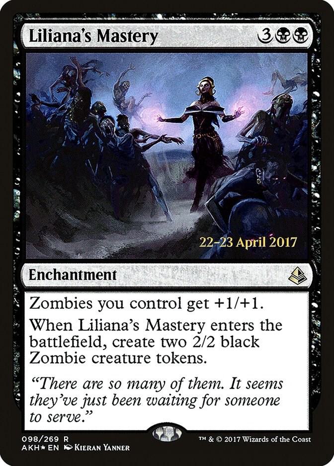 Lilianas Mastery 98 (Prerelease Cards)  - Foil | Good Games Adelaide SA