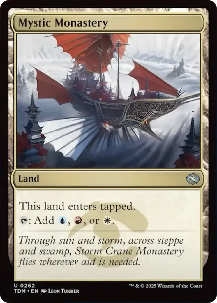 Mystic Monastery [Tarkir: Dragonstorm] | Good Games Adelaide SA