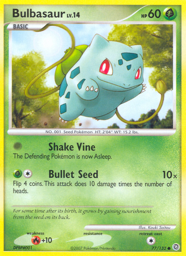 Bulbasaur (77/132) [Diamond & Pearl: Secret Wonders] | Good Games Adelaide SA