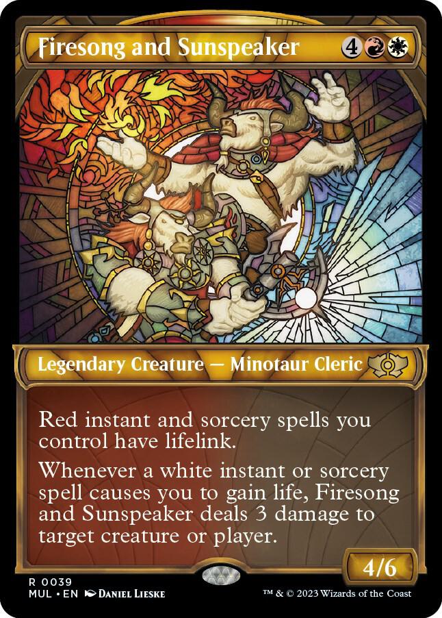 Firesong and Sunspeaker 39 (March of the Machine: Multiverse Legends)  - Foil | Good Games Adelaide SA