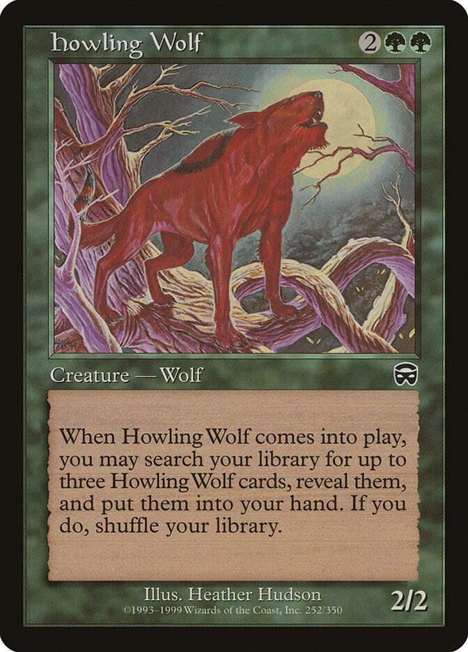 Howling Wolf 252 (Mercadian Masques)  | Good Games Adelaide SA