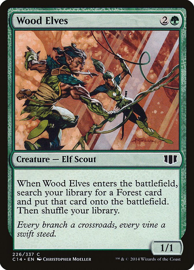 Wood Elves [Commander 2014] | Good Games Adelaide SA