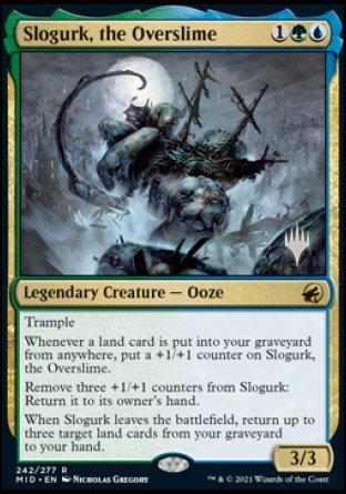 Slogurk, the Overslime (Promo Pack) [Innistrad: Midnight Hunt Promos] | Good Games Adelaide SA