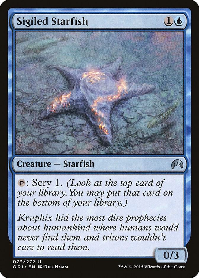 Sigiled Starfish 73 (Magic Origins)  - Foil | Good Games Adelaide SA