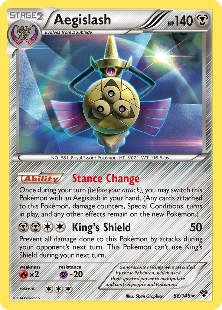 Aegislash (86/146) [XY: Base Set] | Good Games Adelaide SA