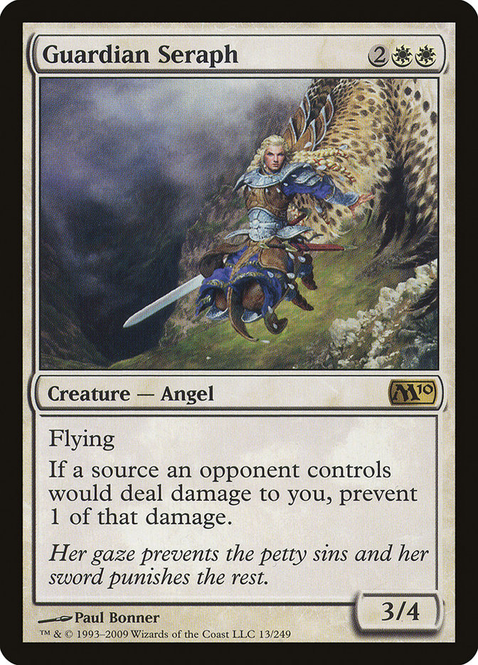 Guardian Seraph 13 (Magic 2010 (M10))  - Foil | Good Games Adelaide SA