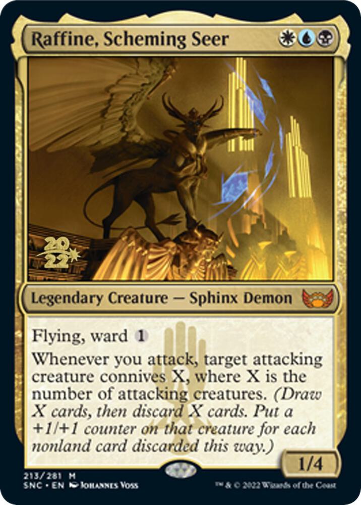 Raffine Scheming Seer 213 (Prerelease Cards)  - Foil | Good Games Adelaide SA