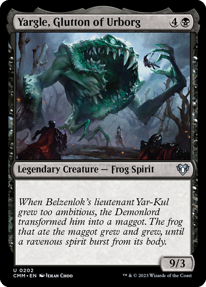 Yargle, Glutton of Urborg 202 (Commander Masters)  | Good Games Adelaide SA