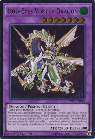 Odd-Eyes Vortex Dragon (UTR) [DOCS-EN045] Ultimate Rare | Good Games Adelaide SA