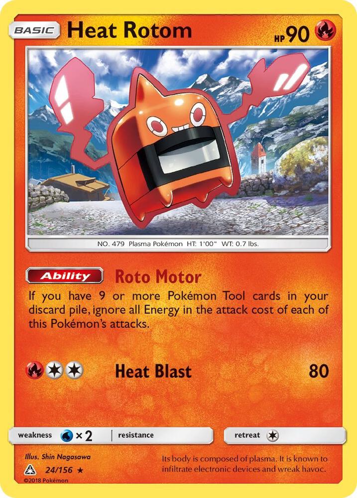Heat Rotom 24/156 (SM - Ultra Prism)  | Good Games Adelaide SA