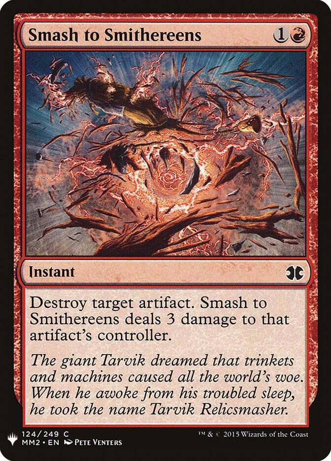 Smash to Smithereens 124 (The List Reprints)  | Good Games Adelaide SA