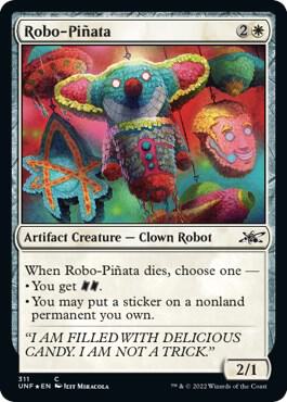 Robo Pinata Galaxy Foil 311 (Unfinity)  - Foil | Good Games Adelaide SA