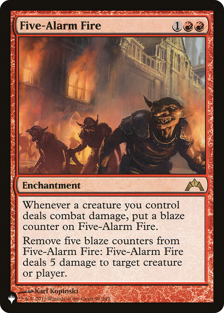 Five-Alarm Fire [The List] | Good Games Adelaide SA