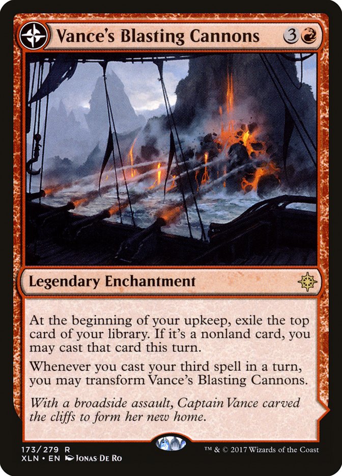 Vances Blasting Cannons 173 (Ixalan)  | Good Games Adelaide SA