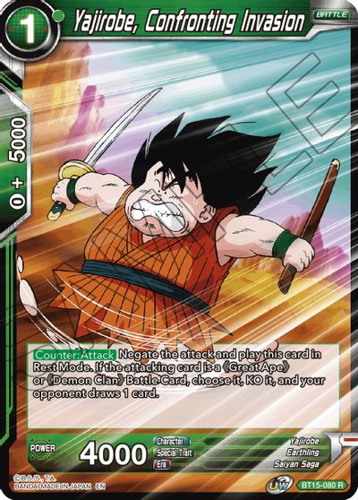 Yajirobe, Confronting Invasion [BT15-080] | Good Games Adelaide SA