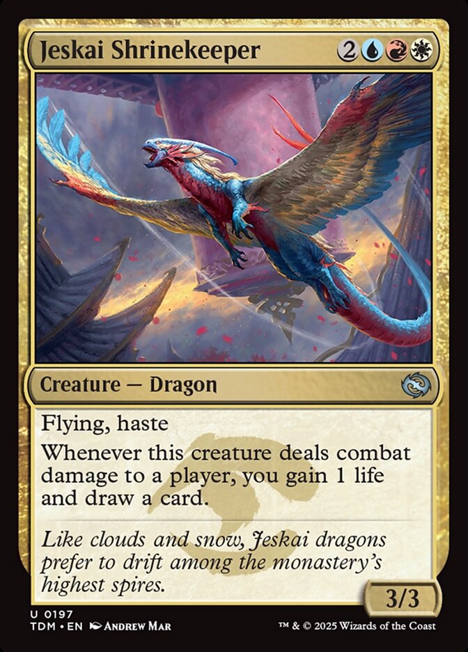 Jeskai Shrinekeeper 197 (Tarkir: Dragonstorm)  | Good Games Adelaide SA