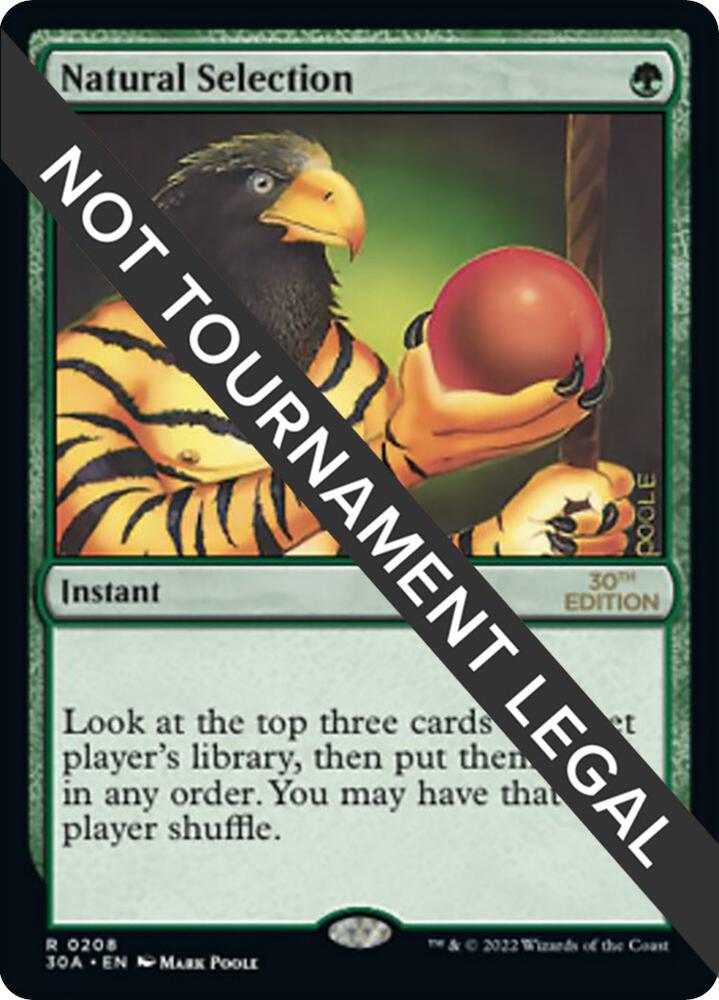 Natural Selection 208/594 (30th Anniversary Edition)  | Good Games Adelaide SA