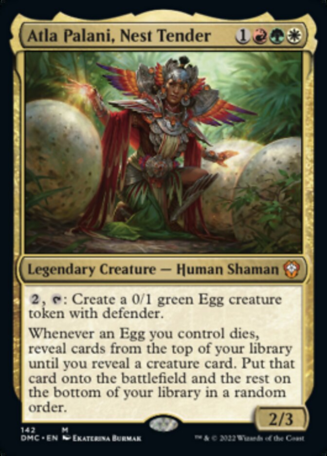Atla Palani, Nest Tender [Dominaria United Commander] | Good Games Adelaide SA