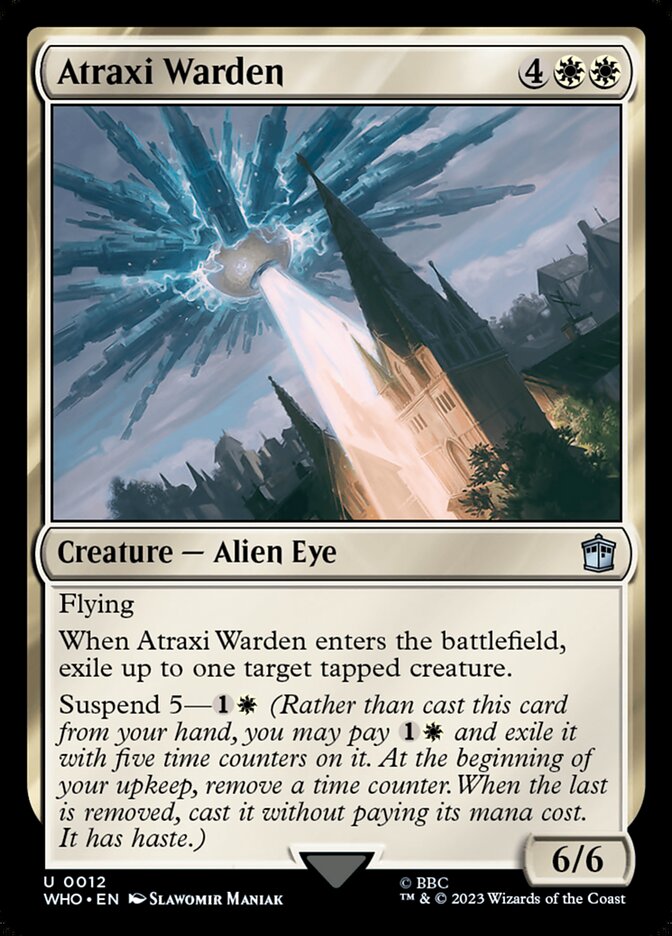 Atraxi Warden 12 (Universes Beyond: Doctor Who)  | Good Games Adelaide SA