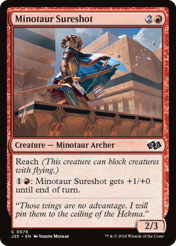 Minotaur Sureshot 578 (Foundations Jumpstart)  | Good Games Adelaide SA