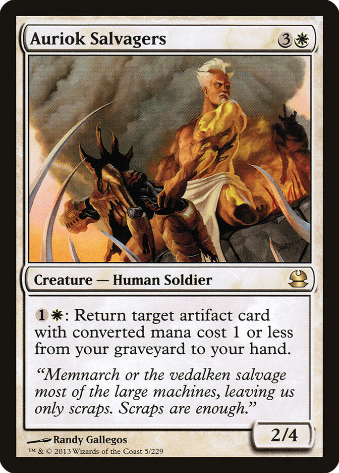 Auriok Salvagers [Modern Masters] | Good Games Adelaide SA