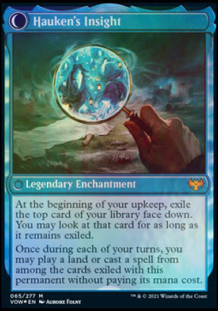 Jacob Hauken, Inspector // Hauken's Insight [Innistrad: Crimson Vow Prerelease Promos] | Good Games Adelaide SA