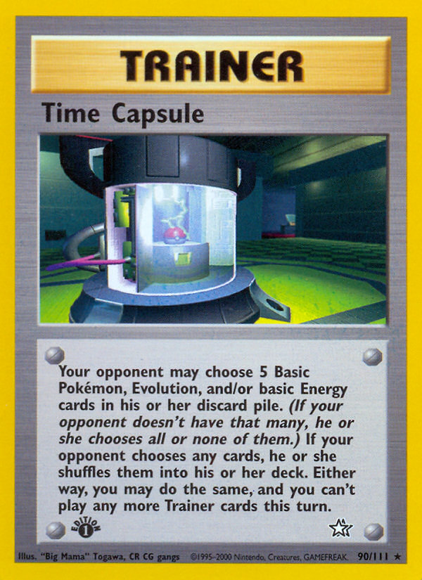 Time Capsule (90/111) [Neo Genesis 1st Edition] | Good Games Adelaide SA