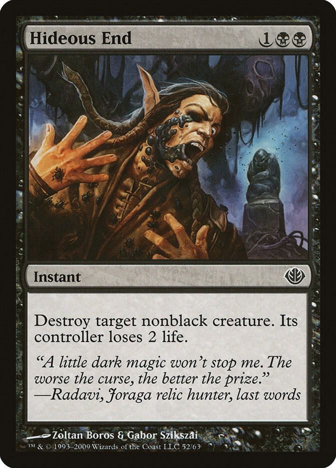 Hideous End 52 (Duel Decks: Garruk vs. Liliana)  | Good Games Adelaide SA