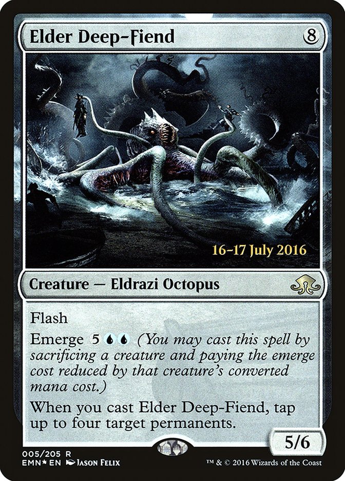 Elder Deep-Fiend  [Eldritch Moon Prerelease Promos] | Good Games Adelaide SA