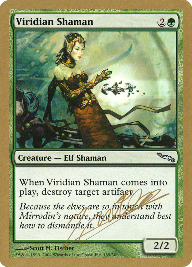 Viridian Shaman (Julien Nuijten) [World Championship Decks 2004] | Good Games Adelaide SA