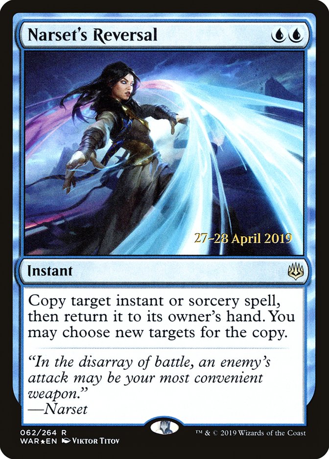 Narset's Reversal  [War of the Spark Prerelease Promos] | Good Games Adelaide SA