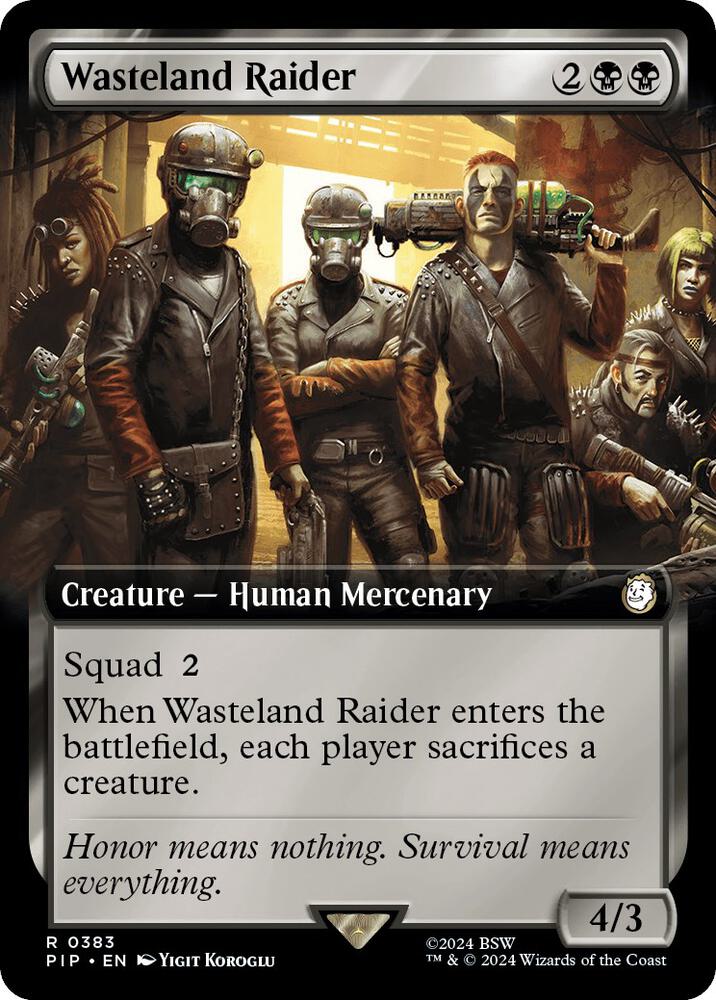 Wasteland Raider 383 (Universes Beyond: Fallout)  | Good Games Adelaide SA