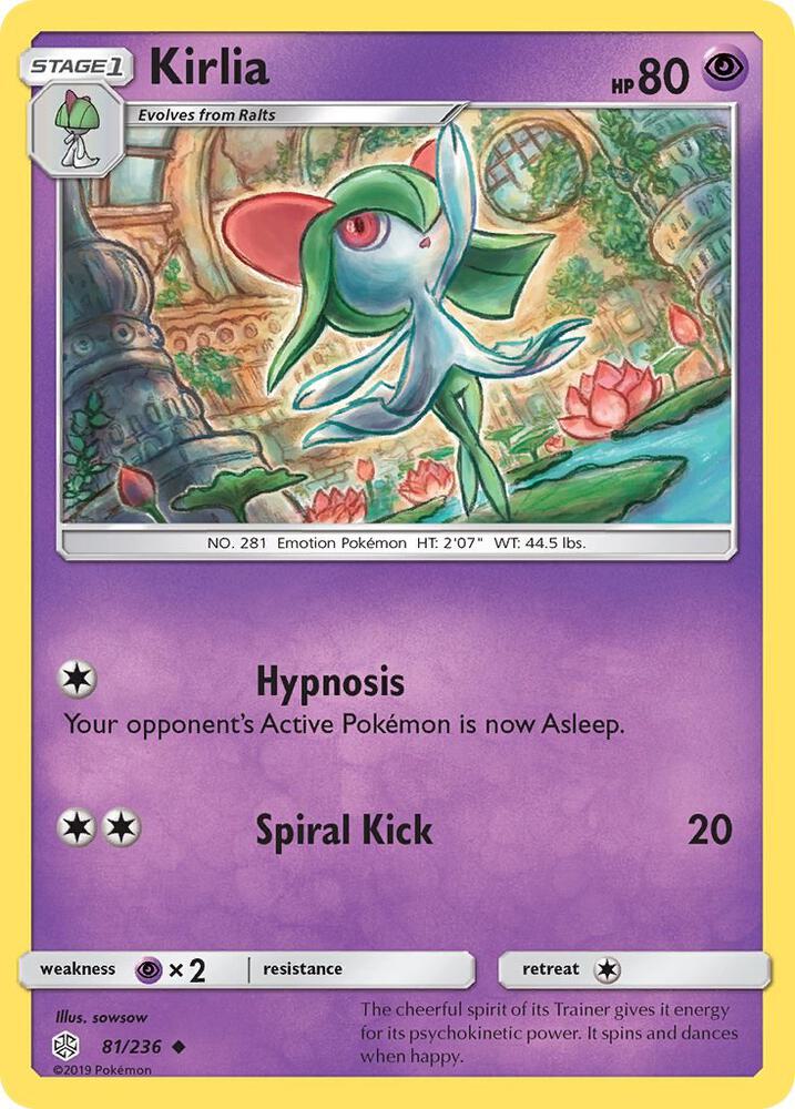Kirlia 81/236 (SM - Cosmic Eclipse)  | Good Games Adelaide SA