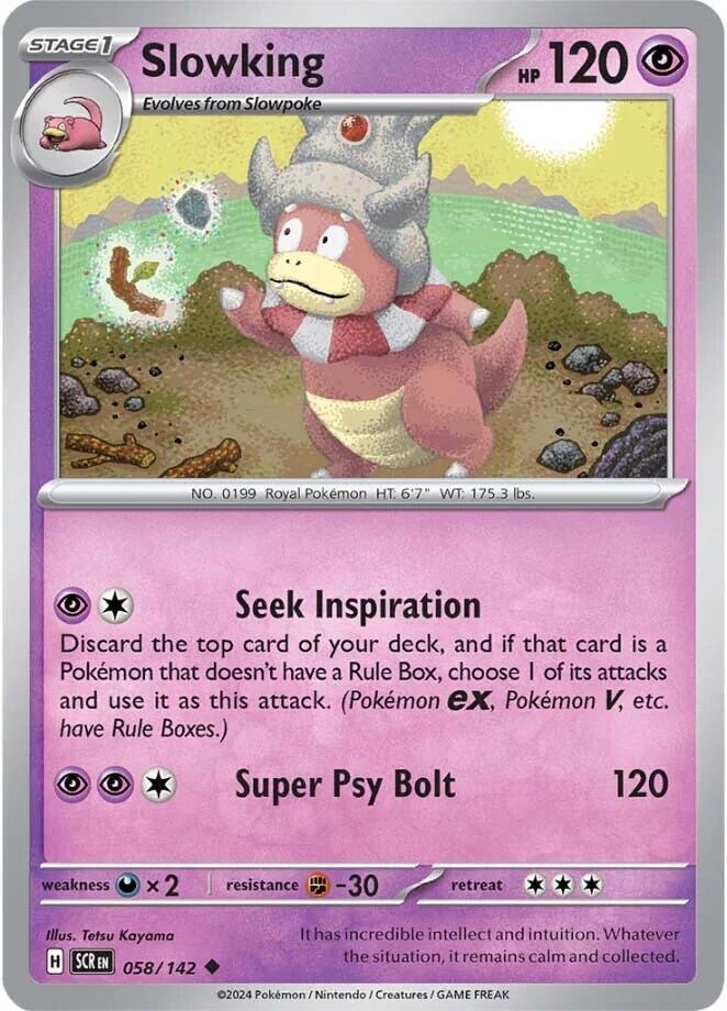 Slowking 058/142 (SV07: Stellar Crown)  | Good Games Adelaide SA