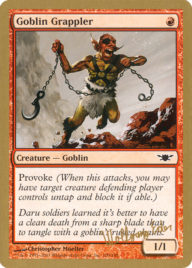 Goblin Grappler (Wolfgang Eder) [World Championship Decks 2003] | Good Games Adelaide SA