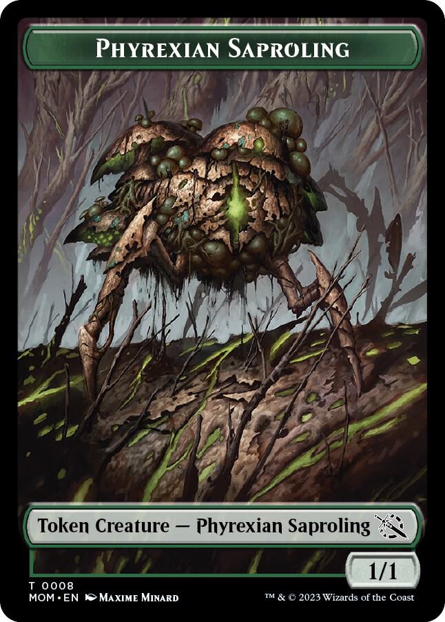 Phyrexian Saproling Token 8 (March of the Machine)  | Good Games Adelaide SA