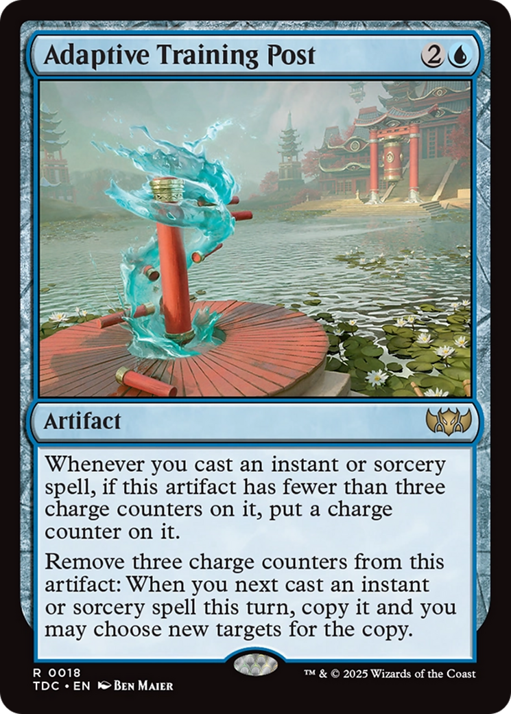 Adaptive Training Post [Tarkir: Dragonstorm Commander] | Good Games Adelaide SA