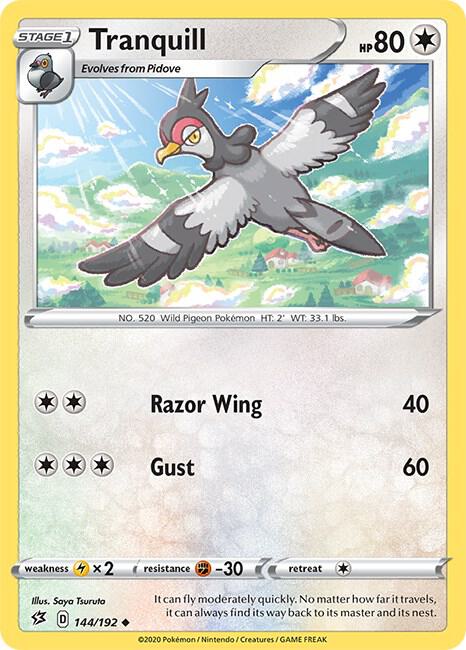 Tranquill 144/192 (SWSH02: Rebel Clash)  | Good Games Adelaide SA
