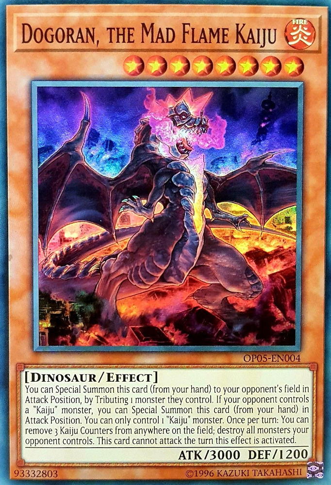 Dogoran, the Mad Flame Kaiju [OP05-EN004] Super Rare | Good Games Adelaide SA