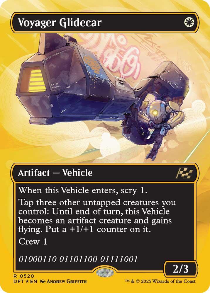 Voyager Glidecar 520 (Aetherdrift)  - Foil | Good Games Adelaide SA