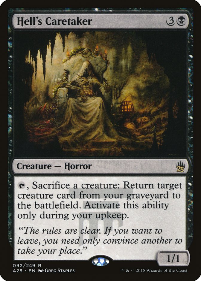 Hell's Caretaker 92 (Masters 25)  - Foil | Good Games Adelaide SA