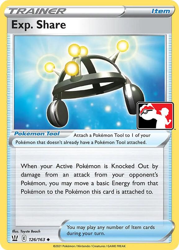 Exp. Share Series 1 126/163 (Prize Pack Series Cards)  | Good Games Adelaide SA