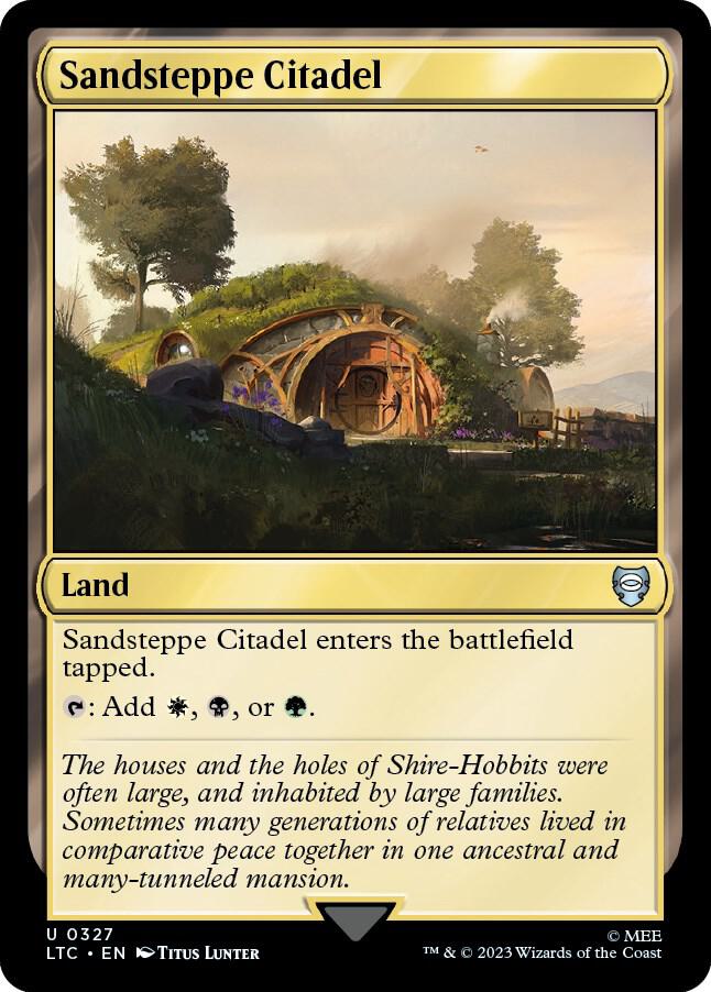 Sandsteppe Citadel 327 (Commander: The Lord of the Rings: Tales of Middle-earth)  | Good Games Adelaide SA