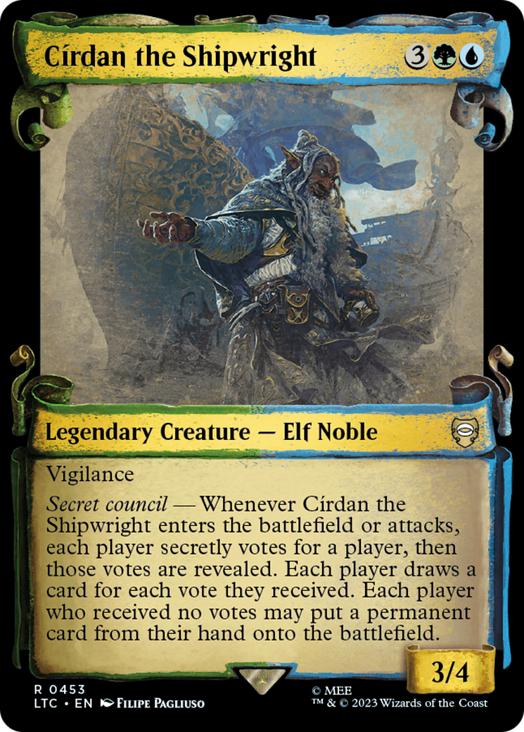 Cirdan the Shipwright [The Lord of the Rings: Tales of Middle-Earth Commander Showcase Scrolls] | Good Games Adelaide SA