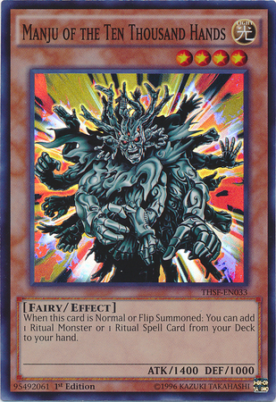 Manju of the Ten Thousand Hands [THSF-EN033] Super Rare | Good Games Adelaide SA