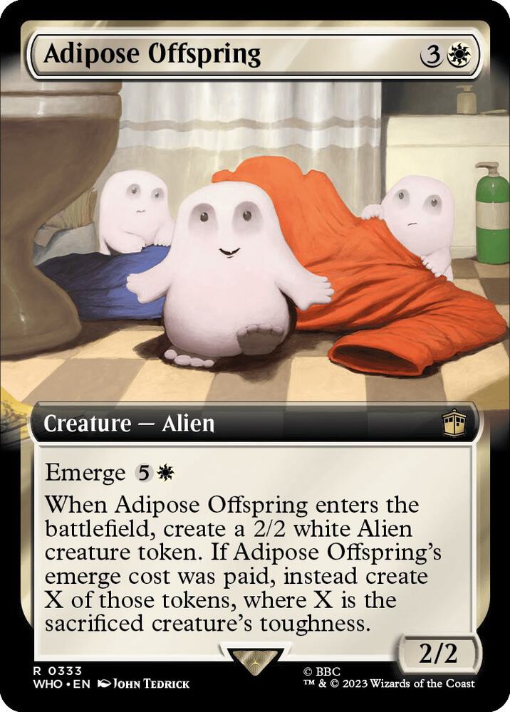 Adipose Offspring 333 (Universes Beyond: Doctor Who) 