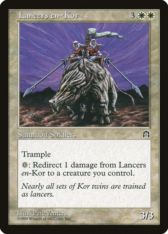 Lancers en-Kor  (Stronghold)  | Good Games Adelaide SA