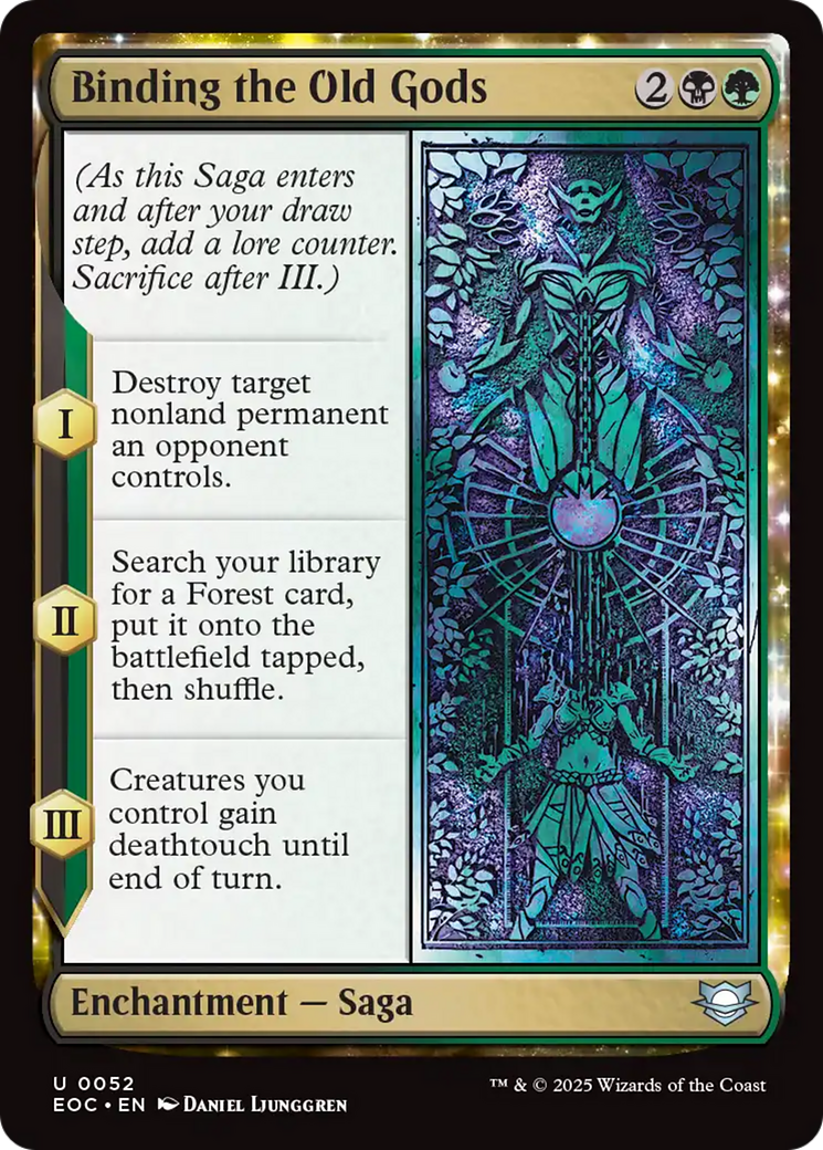 Binding the Old Gods [Edge of Eternities Commander] | Good Games Adelaide SA