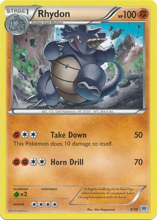 Rhydon (4/30) [XY: Trainer Kit 2 - Latios] | Good Games Adelaide SA