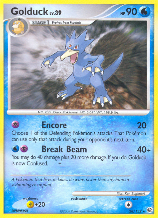 Golduck (28/132) [Diamond & Pearl: Secret Wonders] | Good Games Adelaide SA